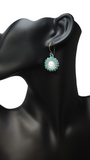 White button frills