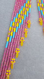 Pan-tastic fringe earrings