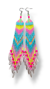 Neon fiesta fringes