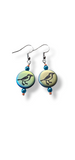 Czech Glass drop earrings