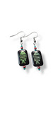 Czech Glass drop earrings