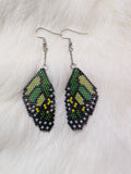 Monarch wings earrings