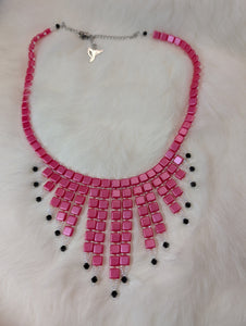 Tile Bead Blast necklace