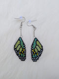 Monarch wings earrings