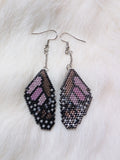 Monarch wings earrings