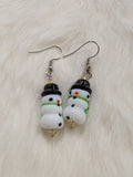 Snowman buddies earrings