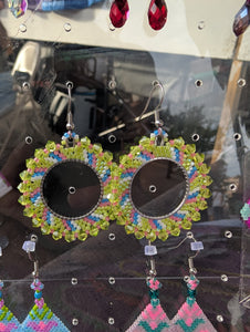 Circle earrings