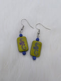 Laser etched earrings