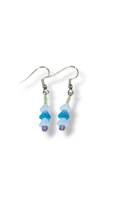 Czech Glass drop earrings