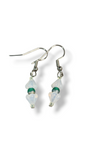 Czech Glass drop earrings