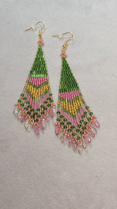 Festive earrings