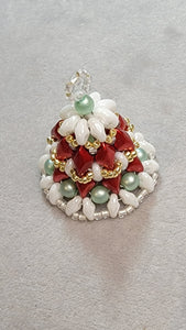 Holiday bell ornament